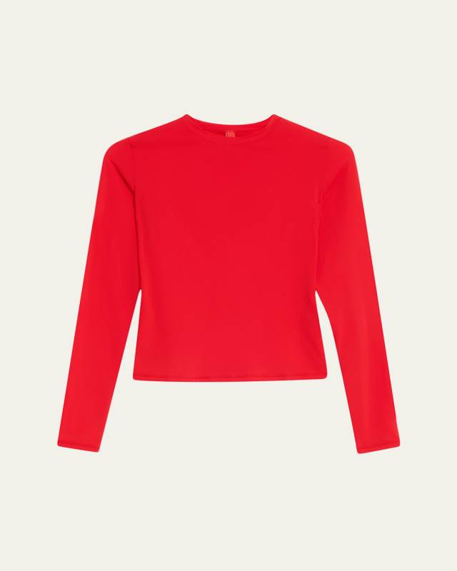 Fits Everybody Crewneck Long-Sleeve T-Shirt